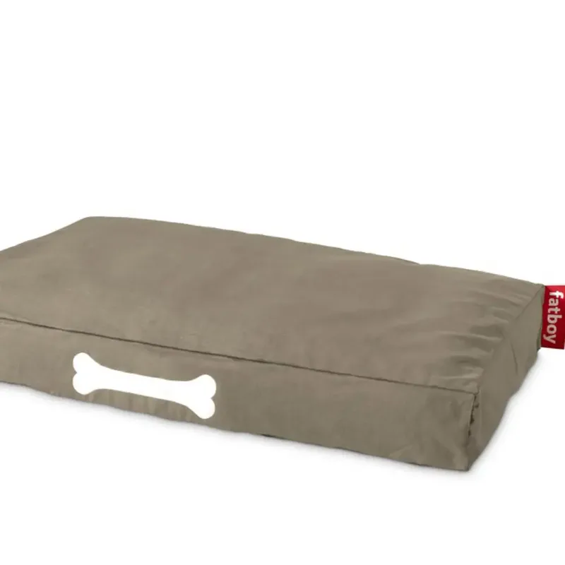 doggielounge L canvas Hundebett recycled taupe grey von Fatboy – Produktfoto