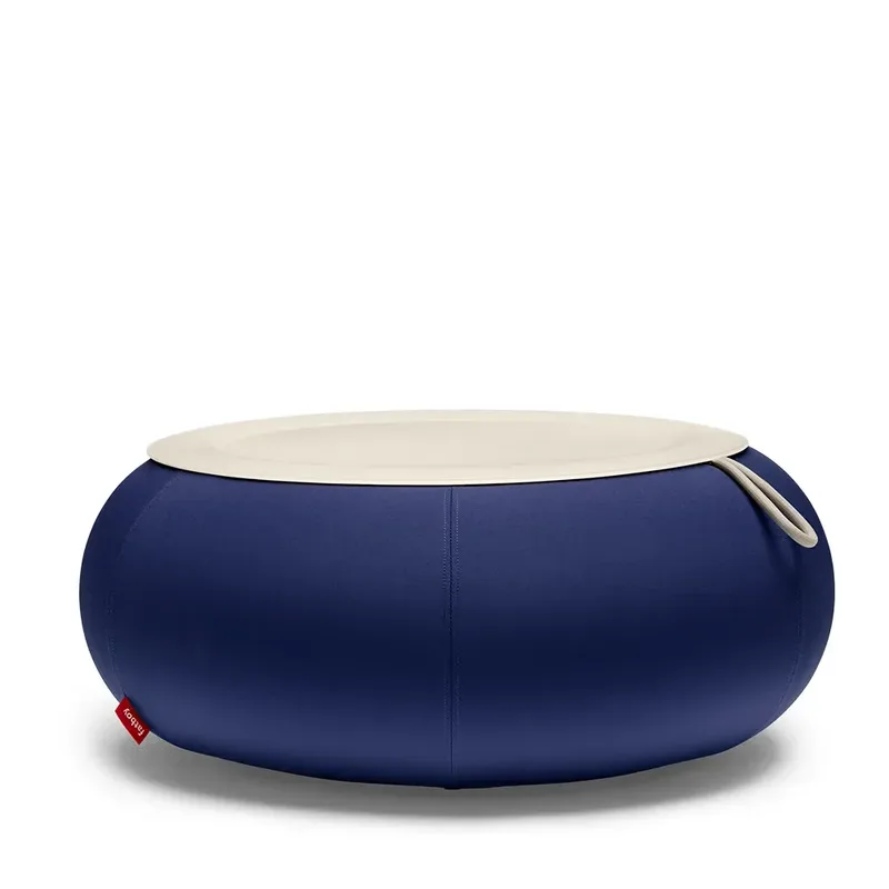 Dumpty Couchtisch Ø87,5 cm Yves Blue von Fatboy – Produktfoto