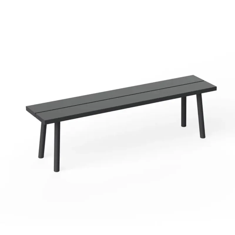 Fred's bench Außenbank anthracite fra Fatboy – produktbillede