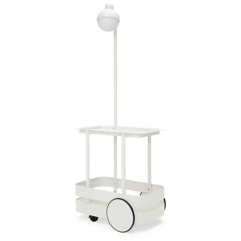 Jolly Trolley-Wagen Hellgrau von Fatboy – Produktfoto
