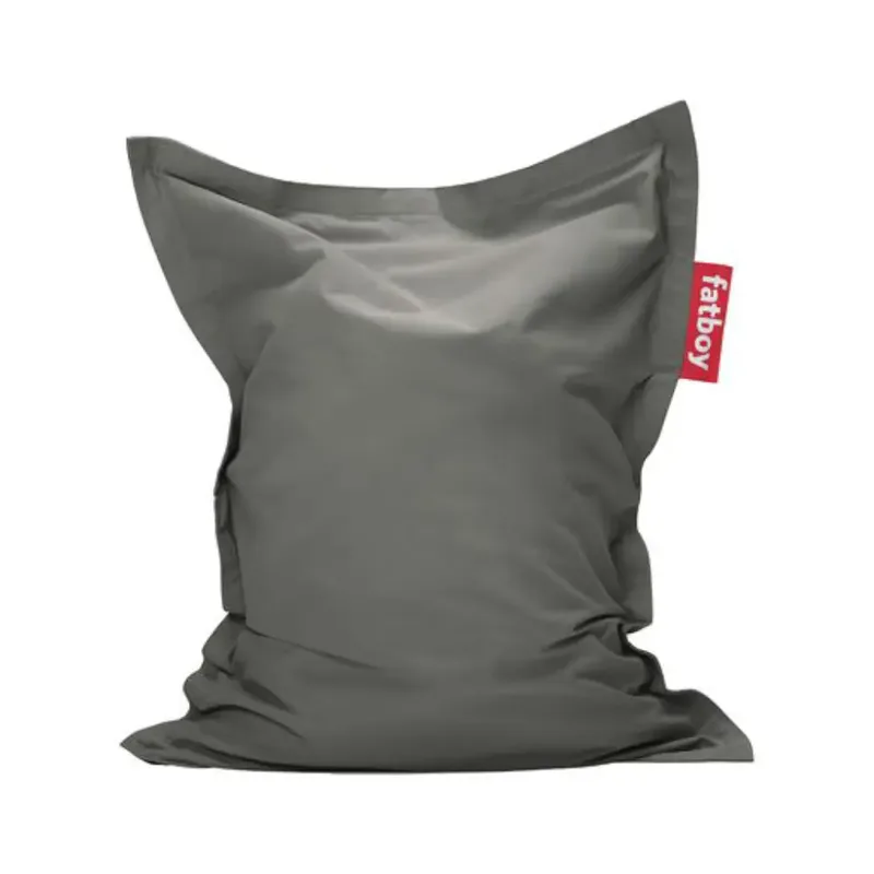 junior canvas Sitzsack recycled charcoal grey by Fatboy – product photo