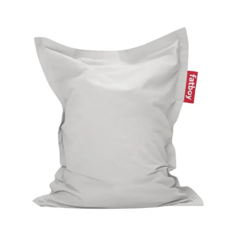 junior canvas Sitzsack recycled cool grey von Fatboy – Produktfoto