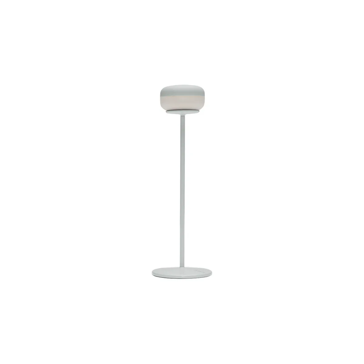 Lampe extérieur sans fil rechargeable Cheerio - Blanc - Silicone de Fatboy – photo du produit