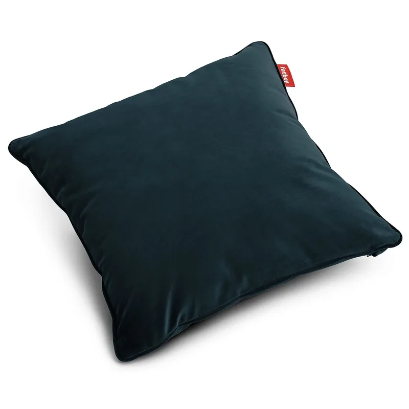 Kissen 50x50 cm velvet Recycleds Benzin von Fatboy – Produktfoto