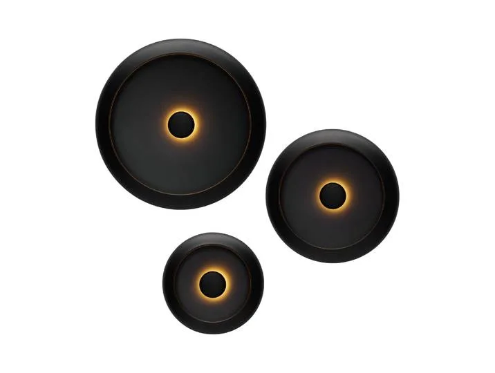 Kabellose, wiederaufladbare Außenlampe Oloha - Schwarz - Thermolackiertes Aluminium von Fatboy – Produktfoto