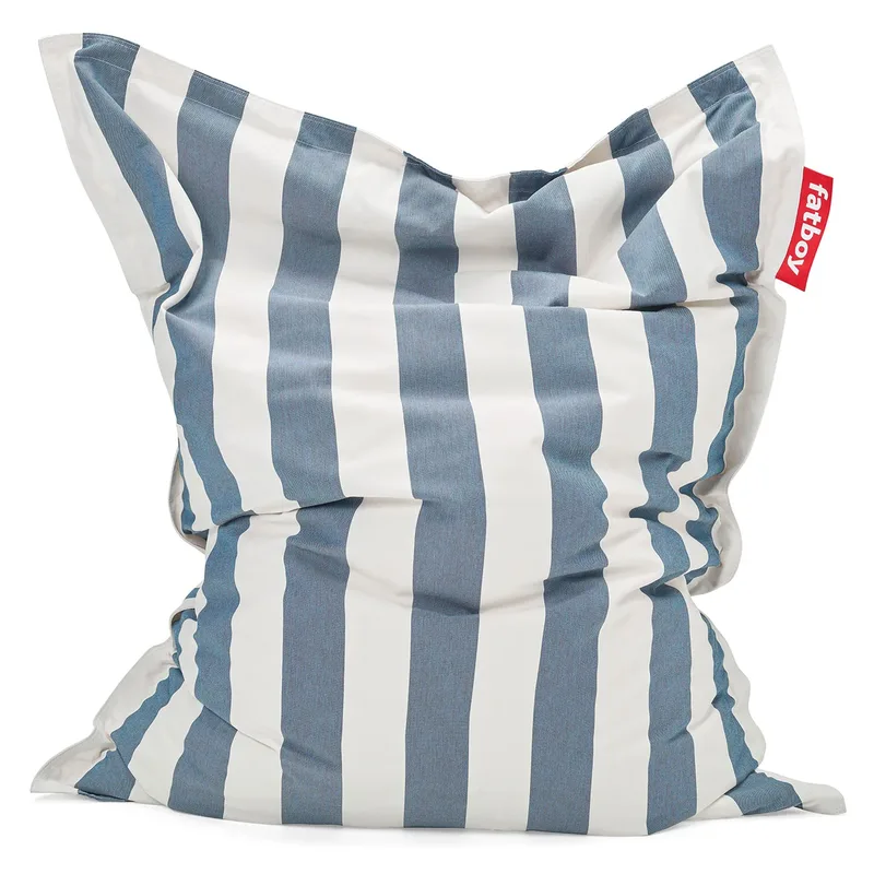 Original Outdoor-stripe Ocean blue von Fatboy – Produktfoto