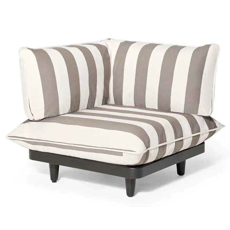 Paletti Corner Seat Right Stripe Cacao by Fatboy – product photo