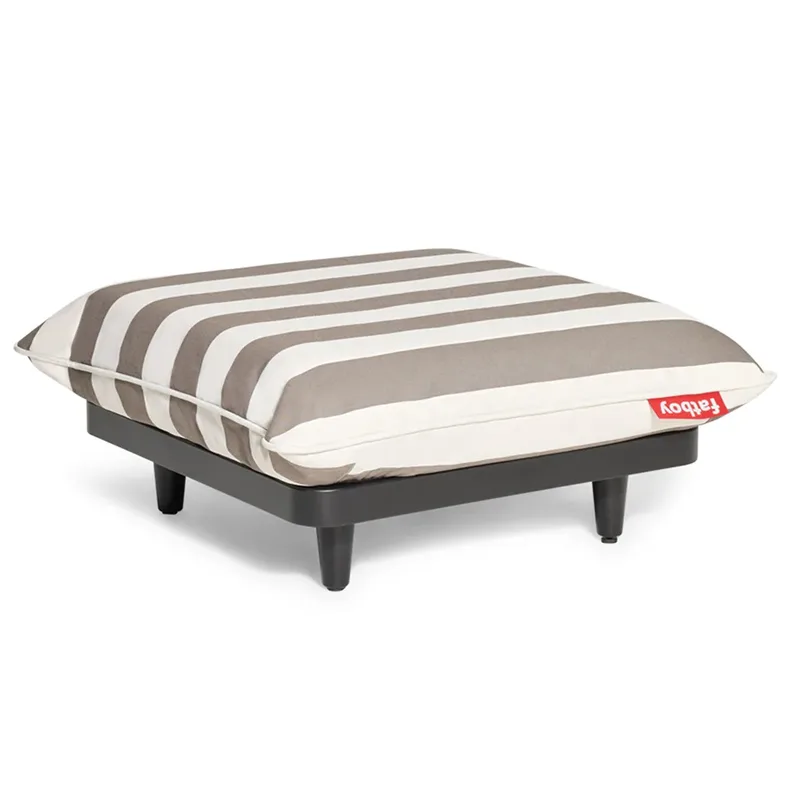 Paletti Hocker Stripe Cacao von Fatboy – Produktfoto