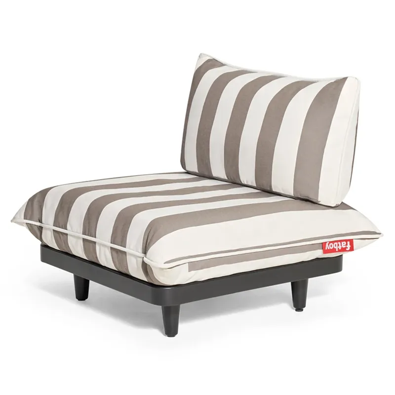Paletti Seat Stripe Cacao von Fatboy – Produktfoto
