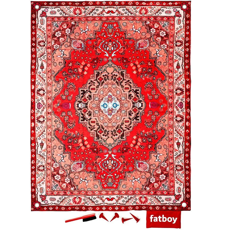 Picknick-Loungematte 210 x 280 cm red von Fatboy – Produktfoto