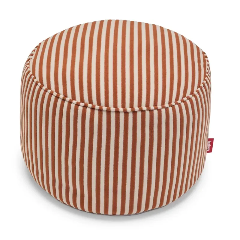 Point Terry pouf Cognac Creme von Fatboy – Produktfoto