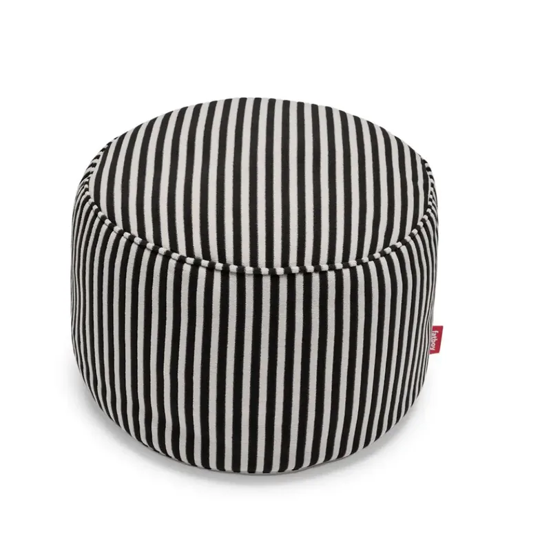 Point terry puff black creme von Fatboy – Produktfoto
