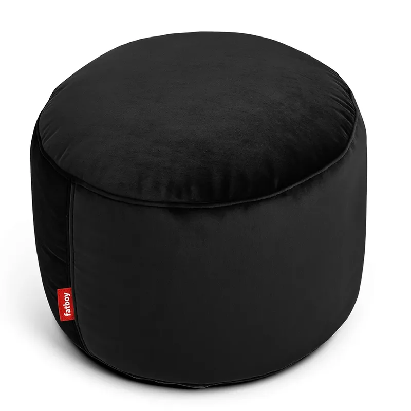 Point velvet recycled velvet black von Fatboy – Produktfoto