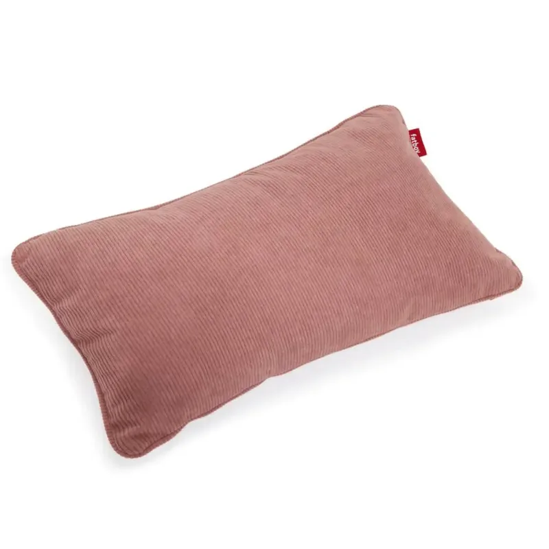 recycled king dekoratives Kissen cord soft pink by Fatboy – product photo