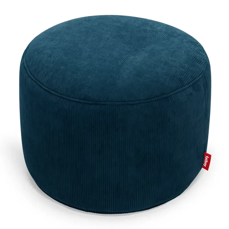 Recycled Point Pouf cord tiefblau fra Fatboy – produktbillede