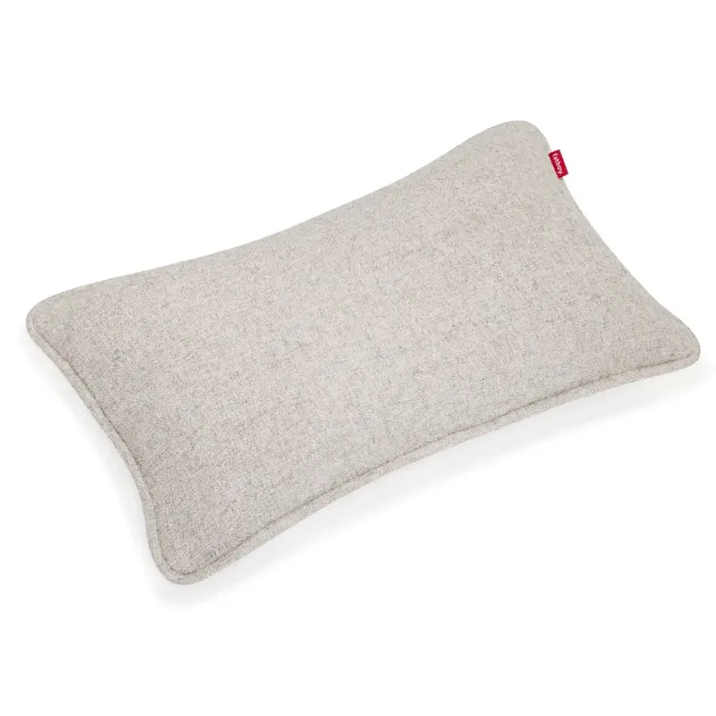 recycled puff kissen boucle beige von Fatboy – Produktfoto