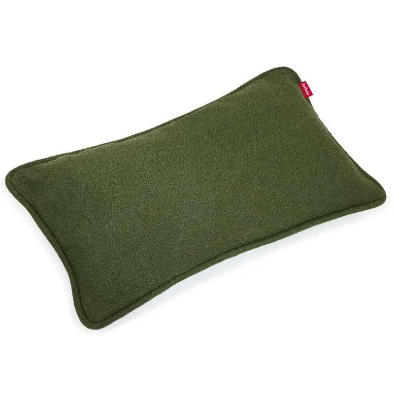 recycled puff kissen boucle leaf green von Fatboy – Produktfoto