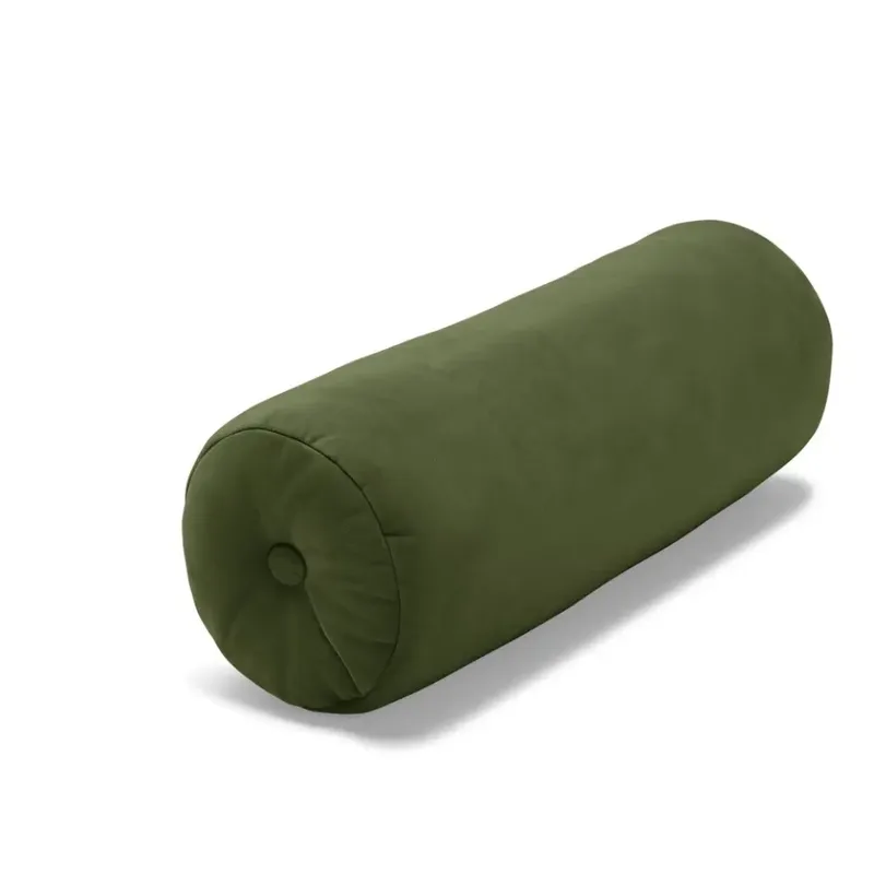 recycled puff rolster kissen velvet deep green von Fatboy – Produktfoto