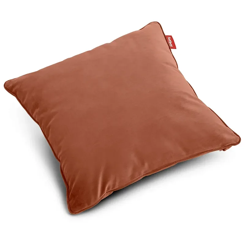 Recycled square pillow velvet rose quartz von Fatboy – Produktfoto
