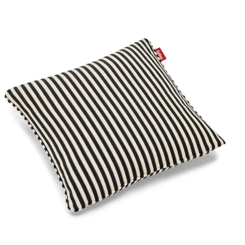 square kissen terry black creme von Fatboy – Produktfoto