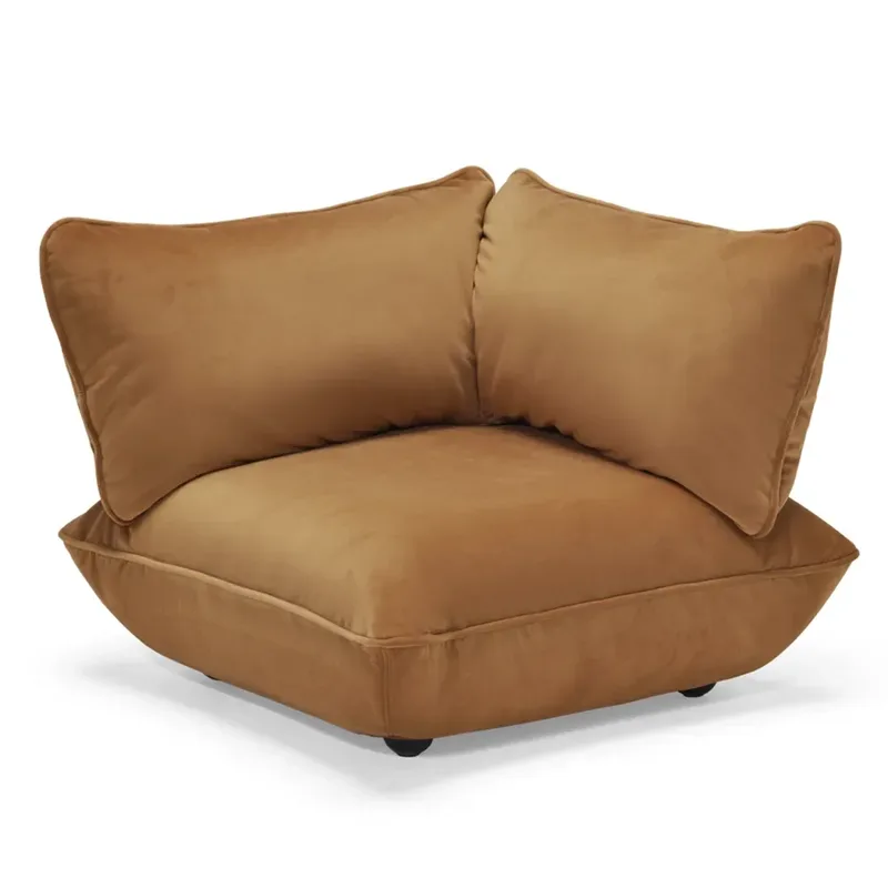 Sumo Eckmodul Velvet Recycled Almond de Fatboy – photo du produit