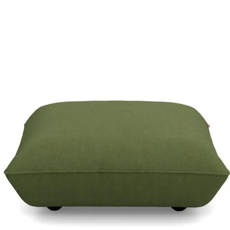 sumo fußbank boucle recycled leaf green von Fatboy – Produktfoto