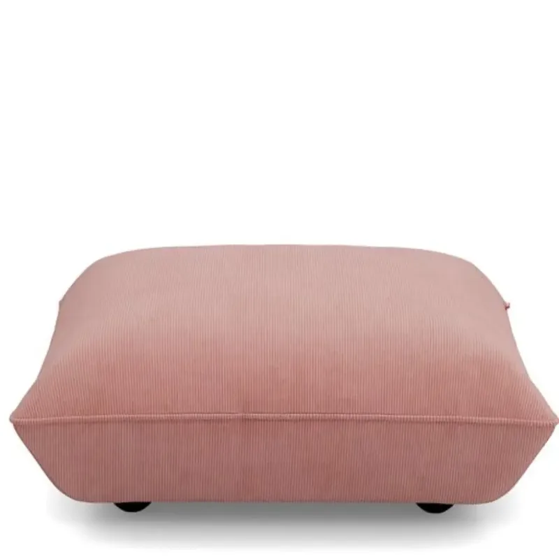 sumo fußbank cord recycled soft pink von Fatboy – Produktfoto
