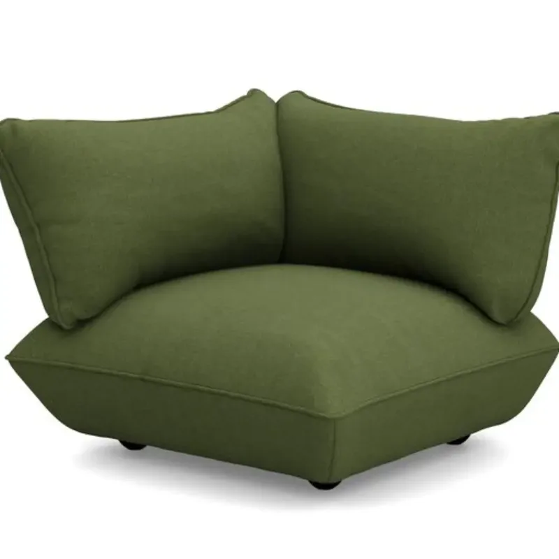 sumo Sofa-Eckteil boucle recycled leaf green de Fatboy – photo du produit