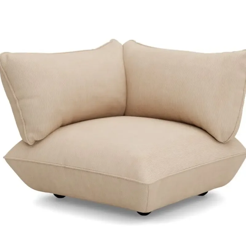 sumo sofaecke rechts cord recycled beige von Fatboy – Produktfoto