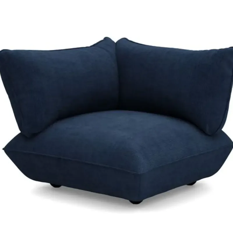 sumo sofaecke rechts cord recycled deep blue von Fatboy – Produktfoto