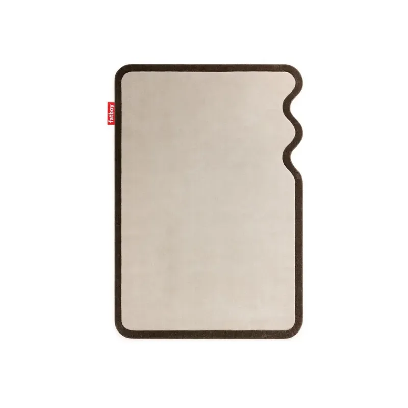 Teppich petit not straight creme-brown by Fatboy – product photo