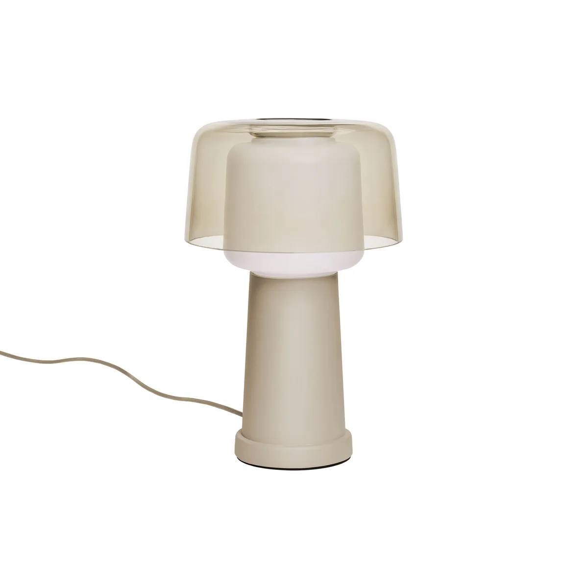 Tischleuchte Revolve - Beige - mundgeblasenes Glas von Fatboy – Produktfoto