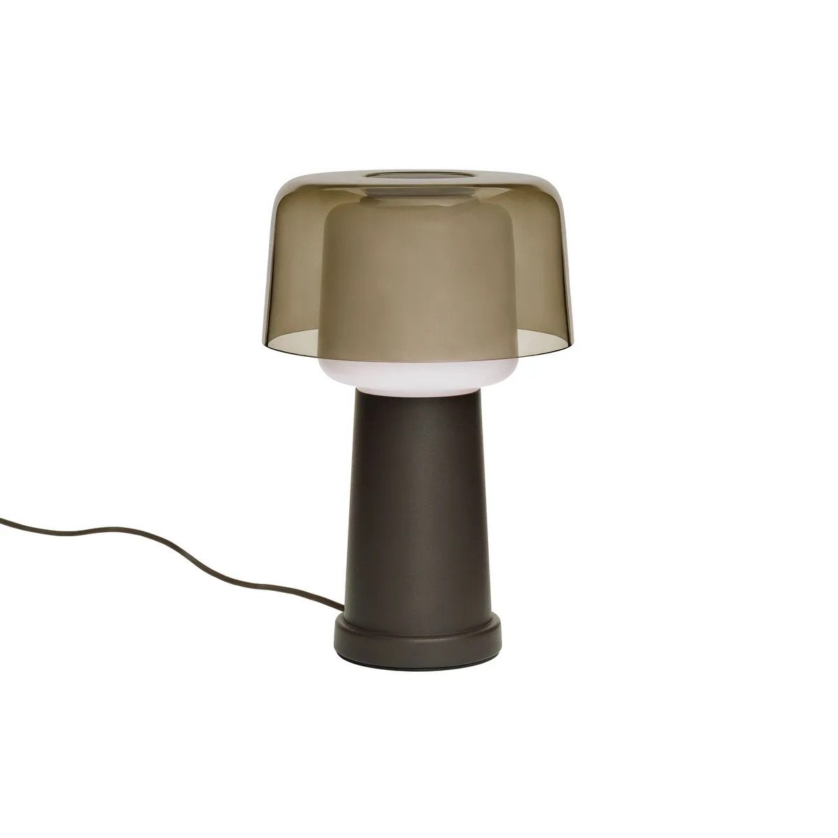 Tischleuchte Revolve - Braun - mundgeblasenes Glas von Fatboy – Produktfoto