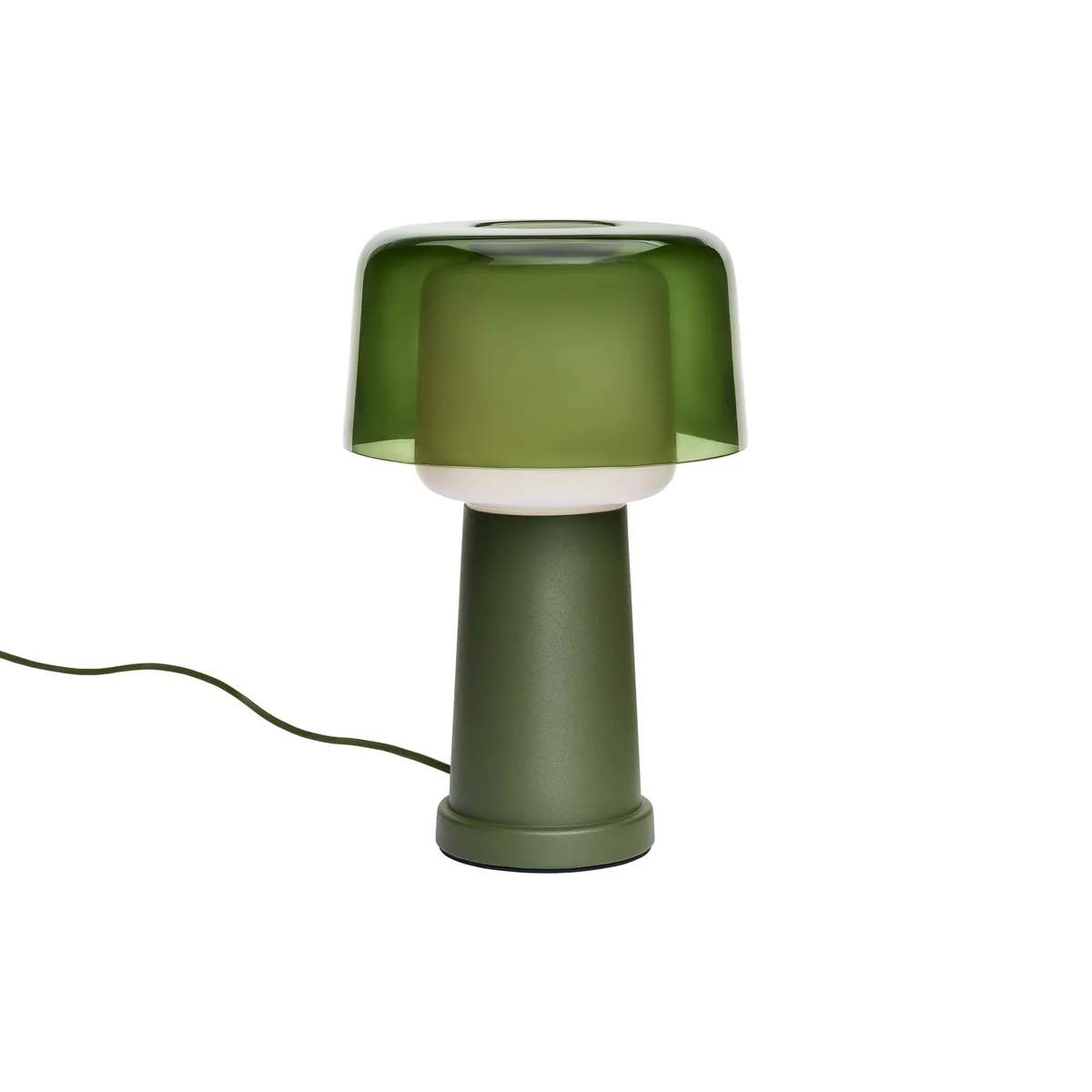 Tischleuchte Revolve - Grün - mundgeblasenes Glas von Fatboy – Produktfoto