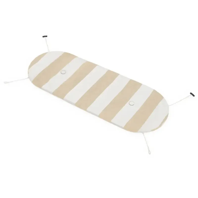 Toní bankski kissen stripe sand-beige von Fatboy – Produktfoto