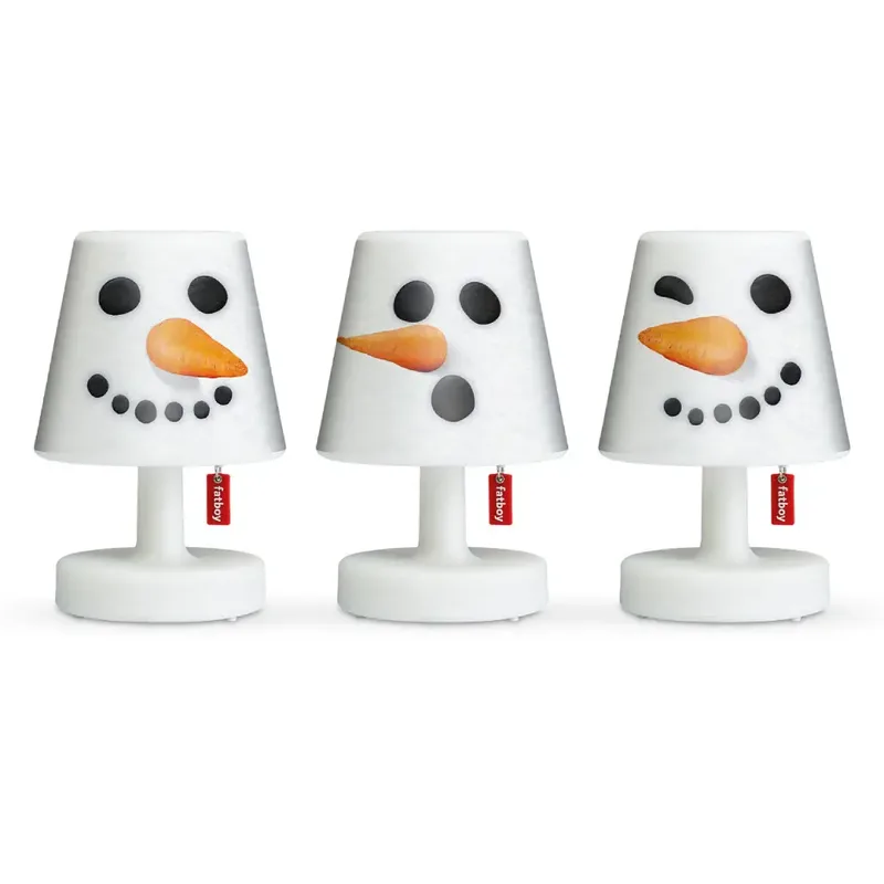 Xmas mini cappie set snowmen (3 pcs) van Fatboy – productfoto