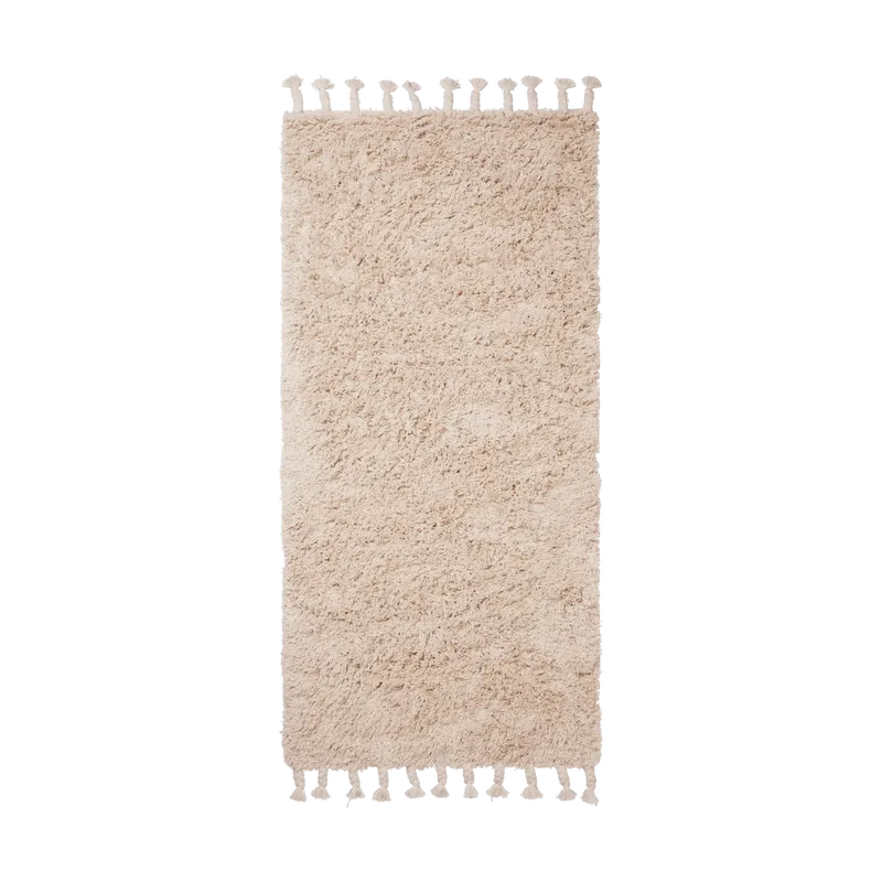 Amass long pile Teppich 70 x 140cm Off-white by Ferm Living – product photo