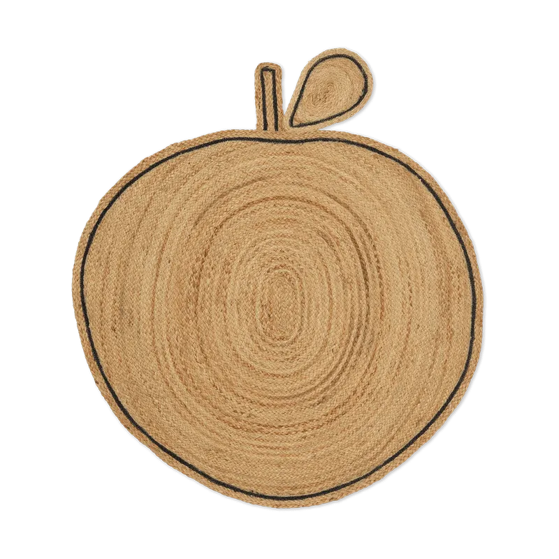 Apple braided Juteteppich Natural by Ferm Living – product photo