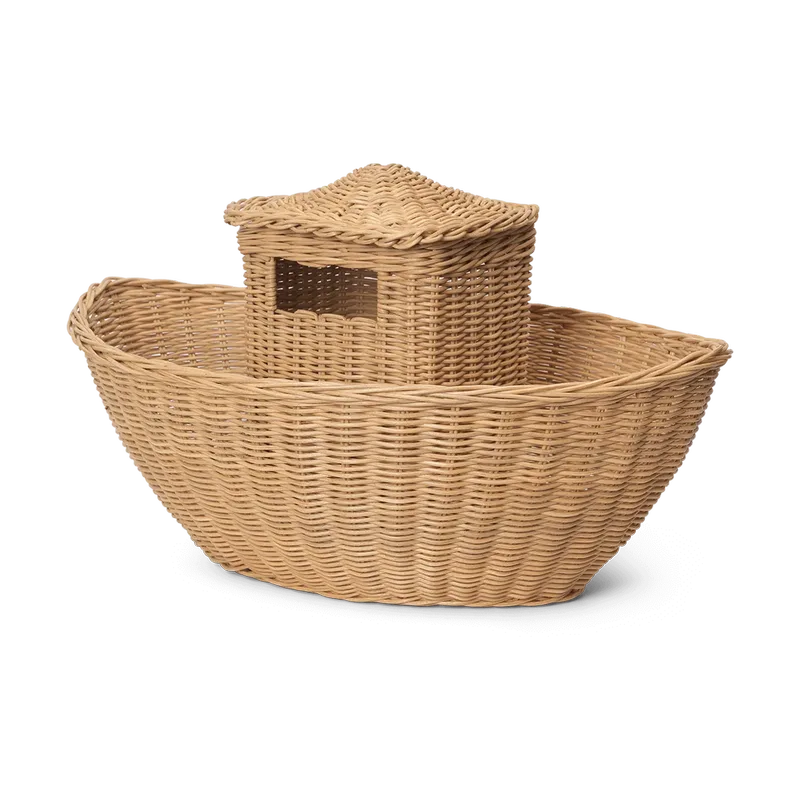 Ark Geflochtener Verwahrungskorb Natural von Ferm Living – Produktfoto