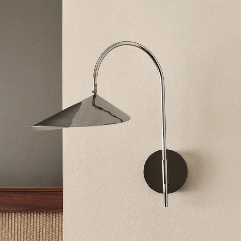 Arum wandlamp, roestvrij staal, metaal, 47 cm von Ferm Living – Produktfoto