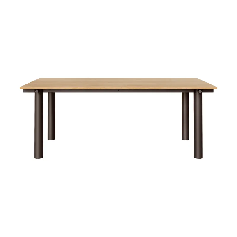 Atura Esstisch Dark chocolate-Eichenfurnier, 90x200 cm by Ferm Living – product photo