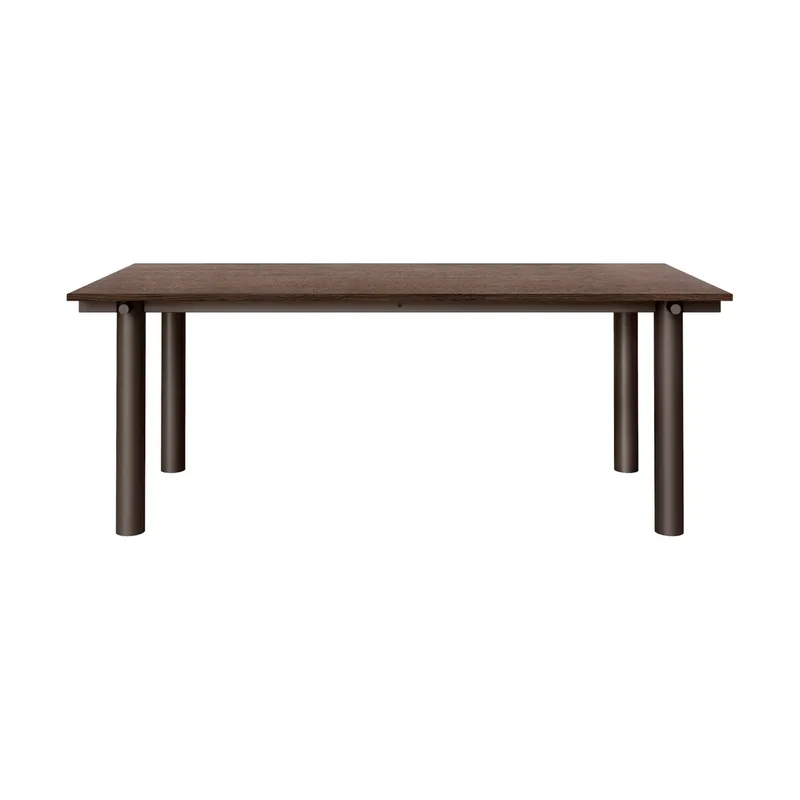 Atura Esstisch Dark chocolate-mörkbetsad Eiche, 90x200 cm by Ferm Living – product photo