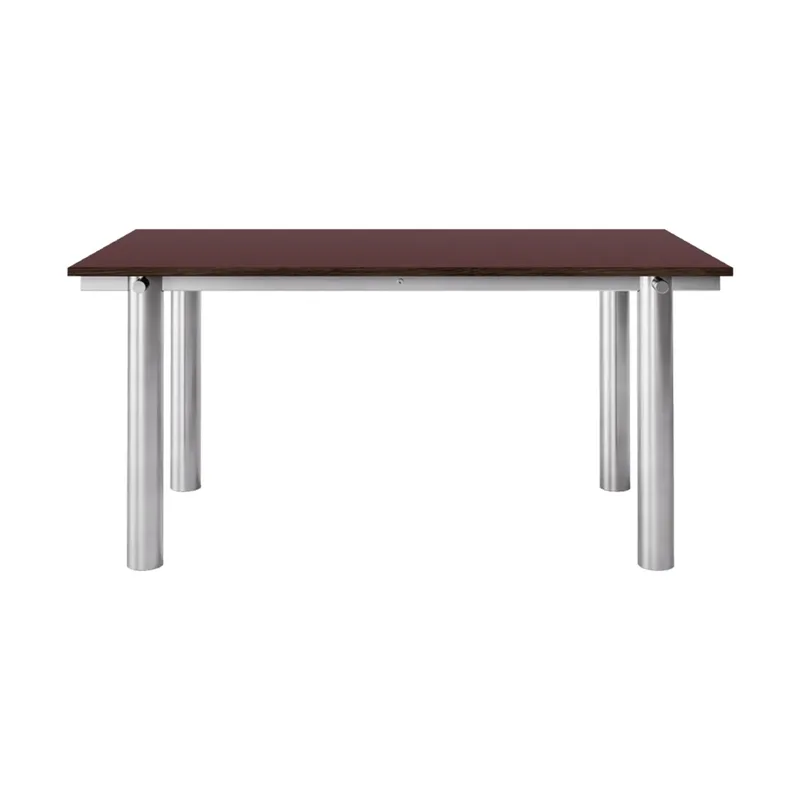 Atura Esstisch Gebürsteter Edelstahl-Burgunder, 90x160 cm von Ferm Living – Produktfoto
