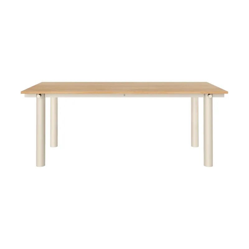 Atura Esstisch Light cashmere-Eichenfurnier, 90x200 cm by Ferm Living – product photo