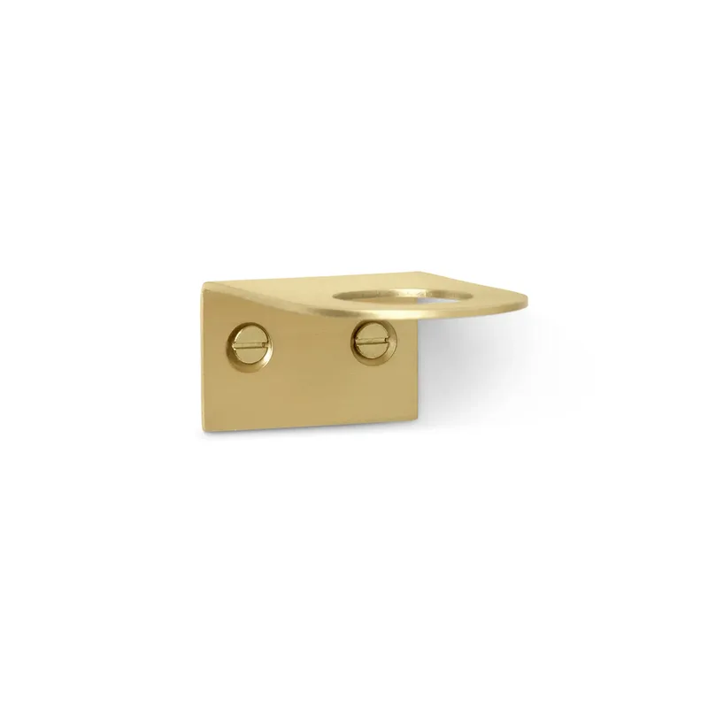 Basho Wandhalterung Messing fra Ferm Living – produktbillede