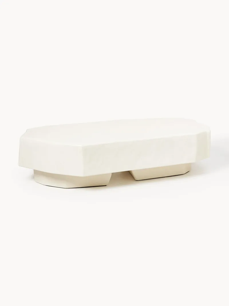 Betonnen salontafel Staffa met organische vorm från Ferm Living – produktbild