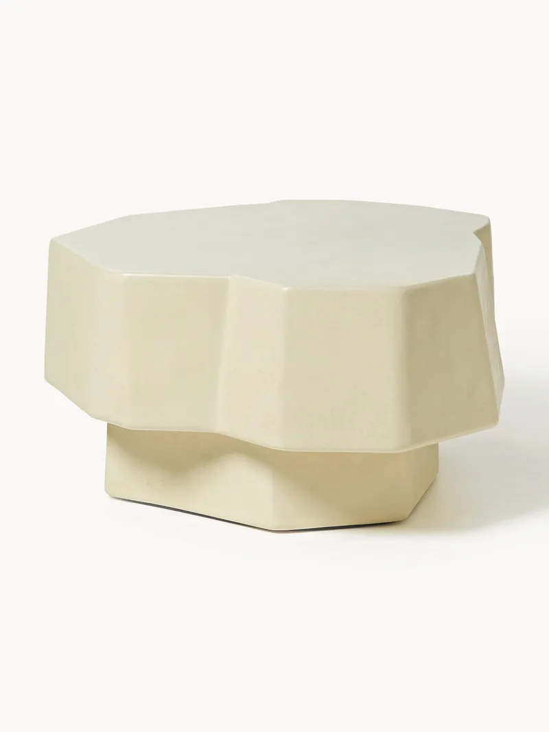 Betonnen salontafel Staffa met organische vorm från Ferm Living – produktbild