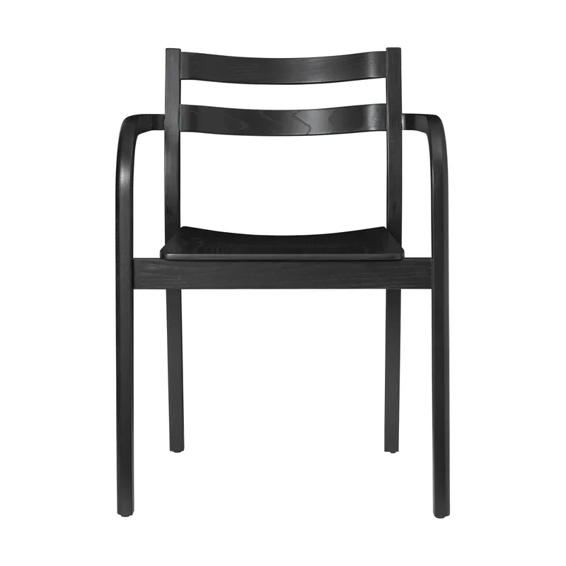 Boda Armlehnstuhl Black by Ferm Living – product photo