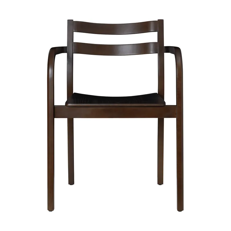Boda Armlehnstuhl Dunkel gebeizte Buche von Ferm Living – Produktfoto