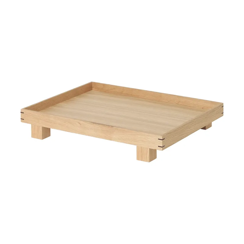Bon Holztablett small Eiche von Ferm Living – Produktfoto